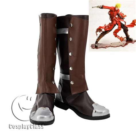 vash the stampede replica boots|vash the stampede cosplays.